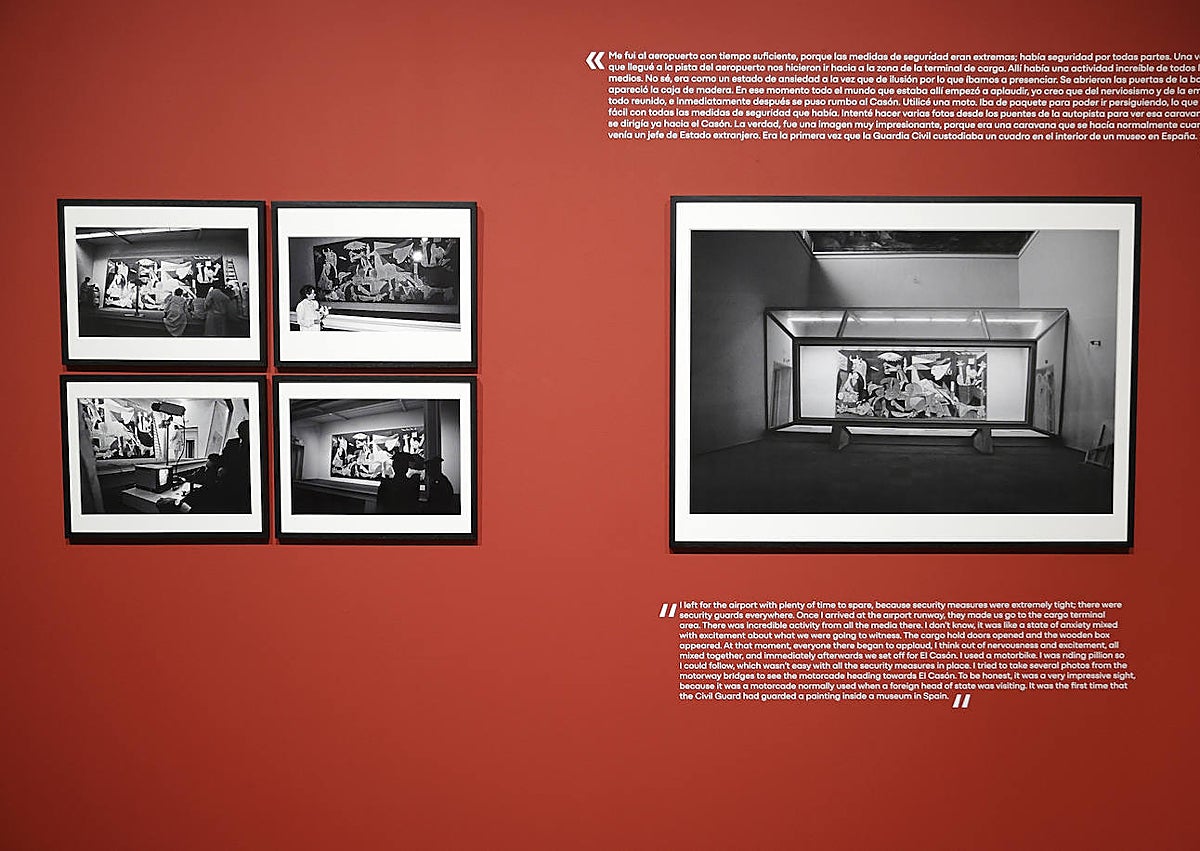 Imagen secundaria 1 - La llamada de auxilio de Lola Flores, la llegada del 'Guernica' a España y el gesto de cariño de los Reyes de España en la boda de la infanta Elena.